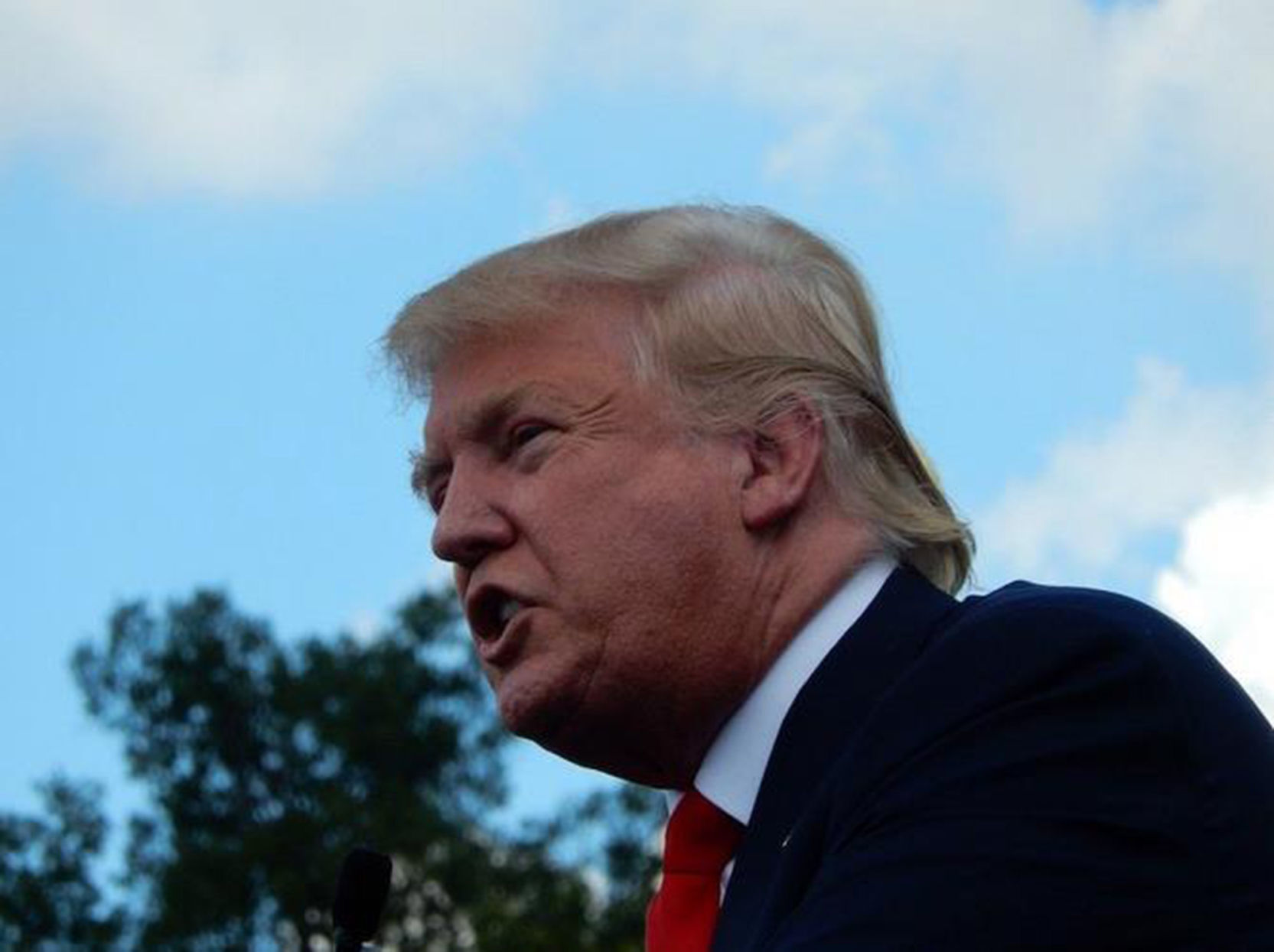 Trump shows a new kind of self love